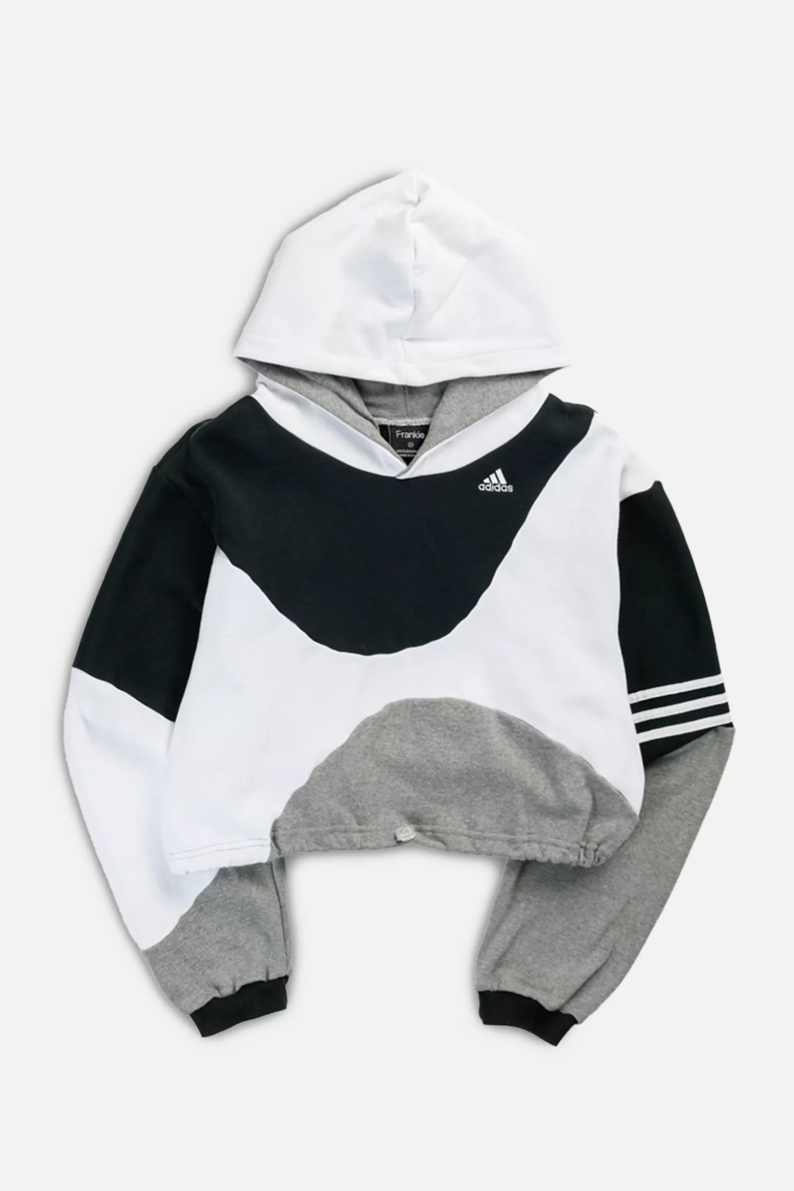 Rework Adidas Wave Crop Sweatshirt - M