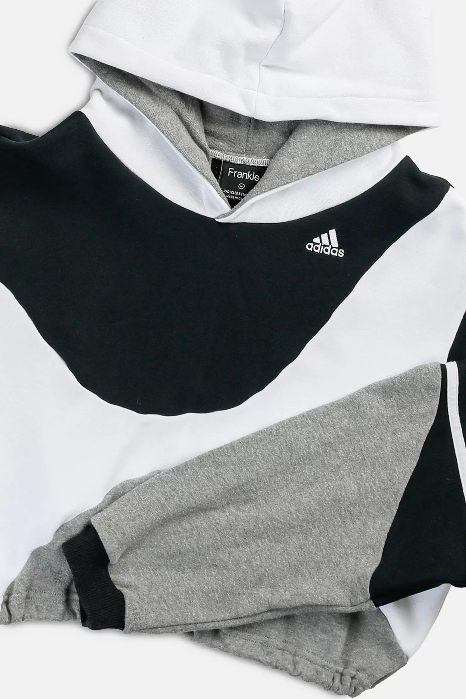 Rework Adidas Wave Crop Sweatshirt - M