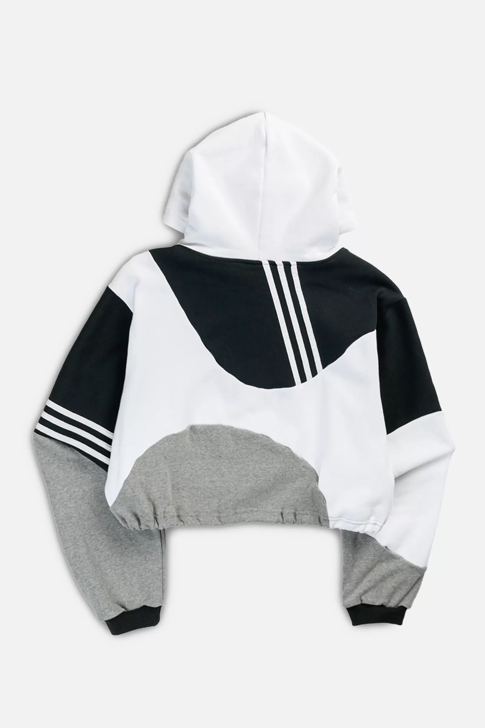 Rework Adidas Wave Crop Sweatshirt - M