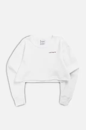 Rework Carhartt Crop Longsleeve Tee - S