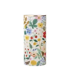 RIFLE PAPER CO. | Strawberry Fields Cylinder Vase