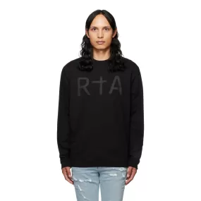 RTA LAWRENCE BLACK LONG SLEEVE T-SHIRT