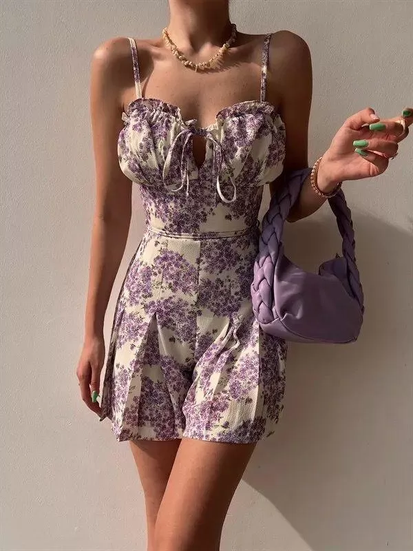 Samira Floral Romper