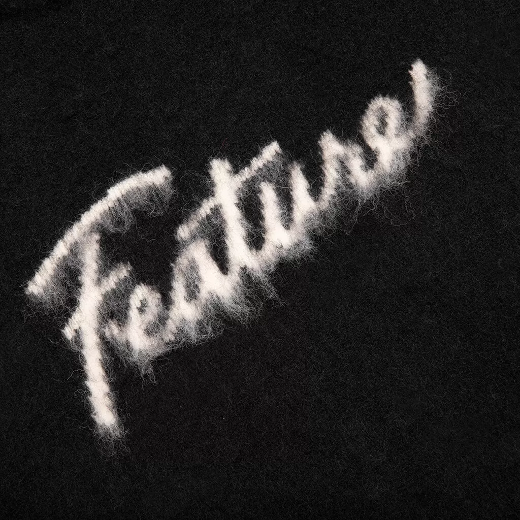 Script Logo Sweater - Black