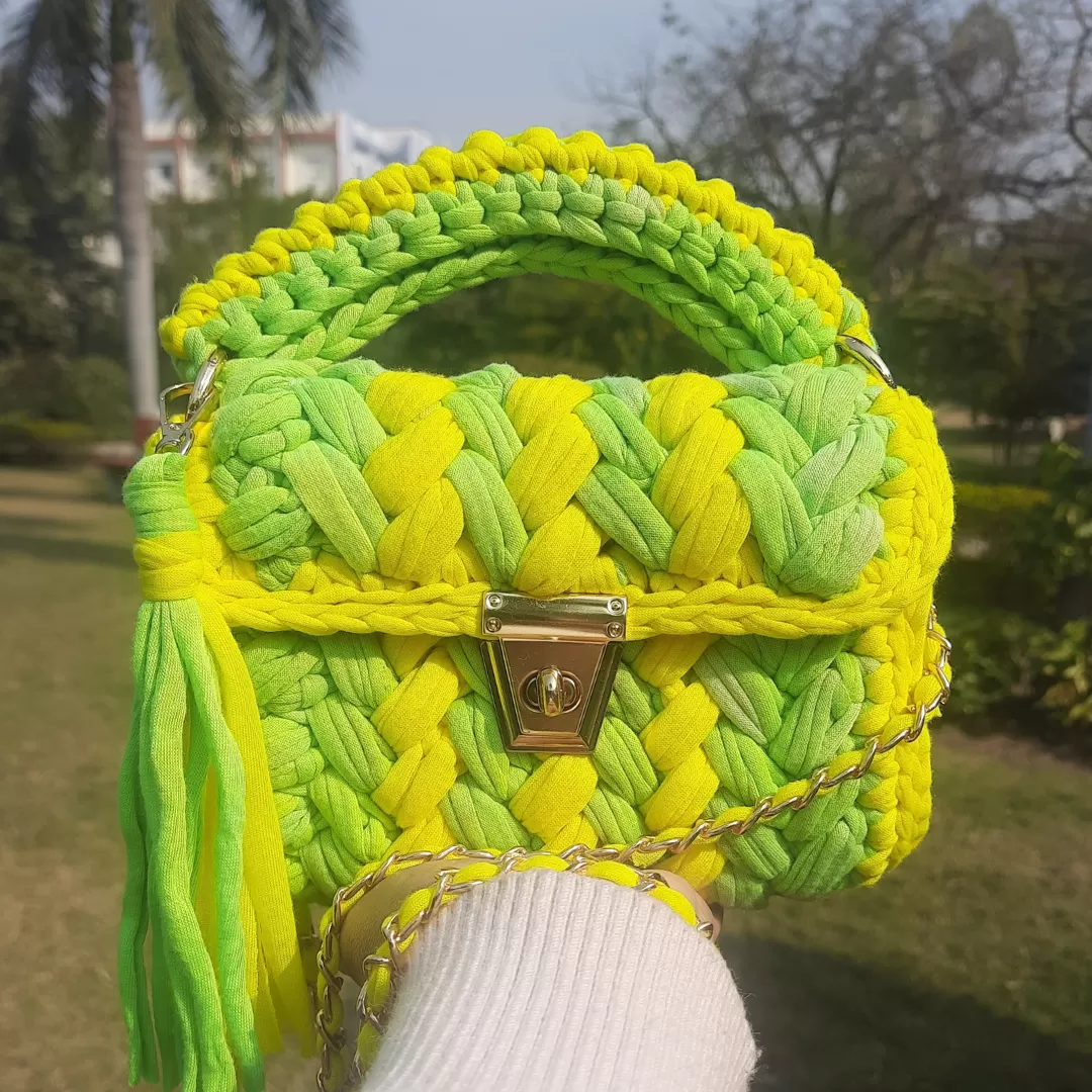 Shiroli Handmade Haldi-Mehndi Handbag