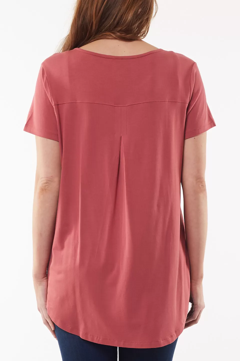 Sierra Luxe Deep Rose Tee