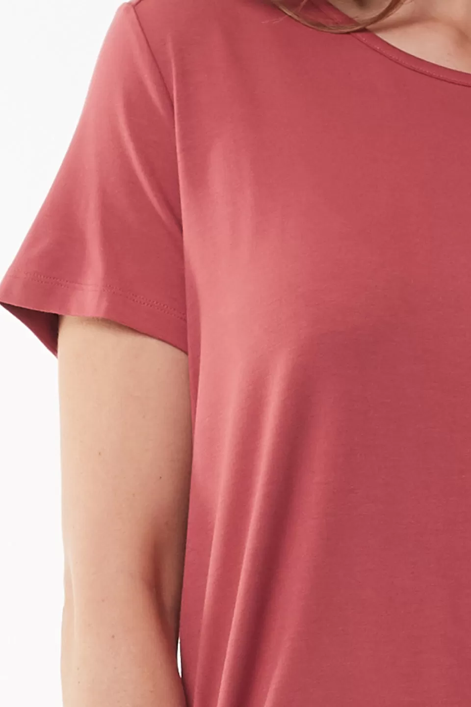 Sierra Luxe Deep Rose Tee