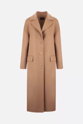 single-breasted wool coat