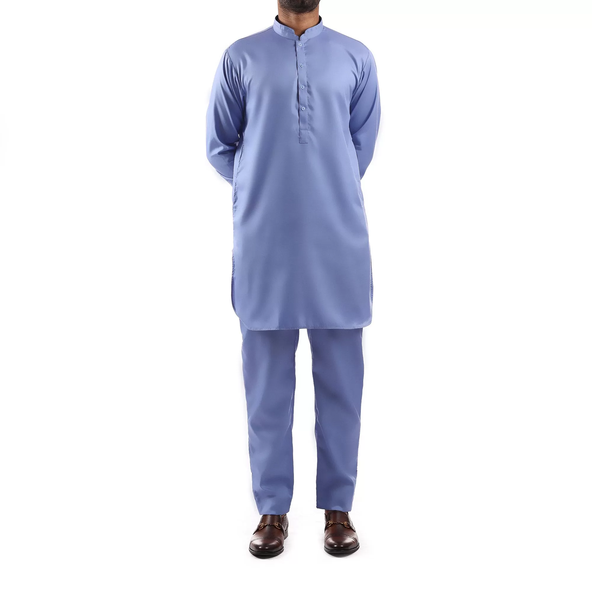 Sky Blue Short Kurta