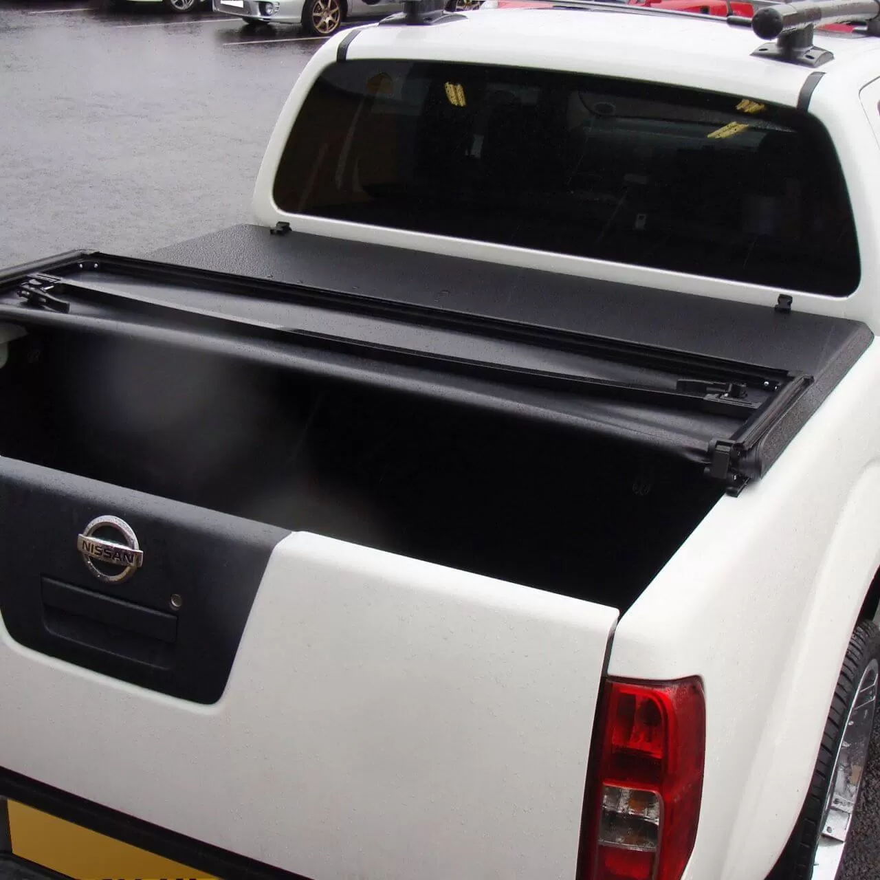 Soft Tri-Fold Tonneau Cover for Ford Ranger 2012  MK3 T6 (P375) Double Cab