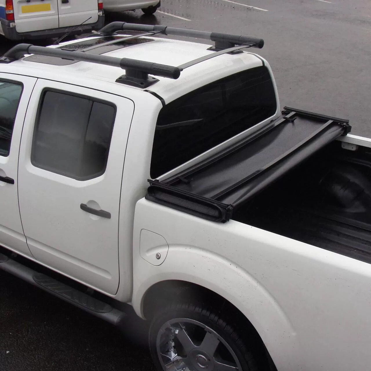 Soft Tri-Fold Tonneau Cover for Ford Ranger 2012  MK3 T6 (P375) Double Cab