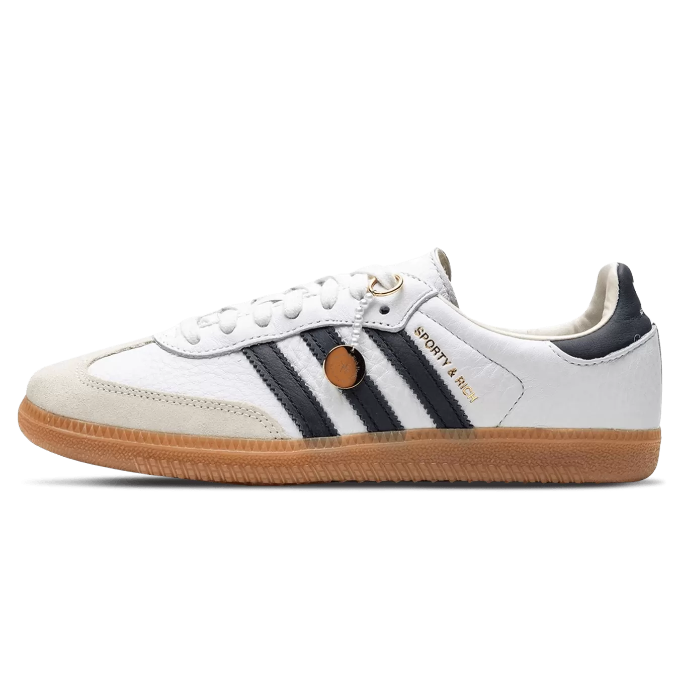 Sporty & Rich x Adidas Samba OG 'White Black'