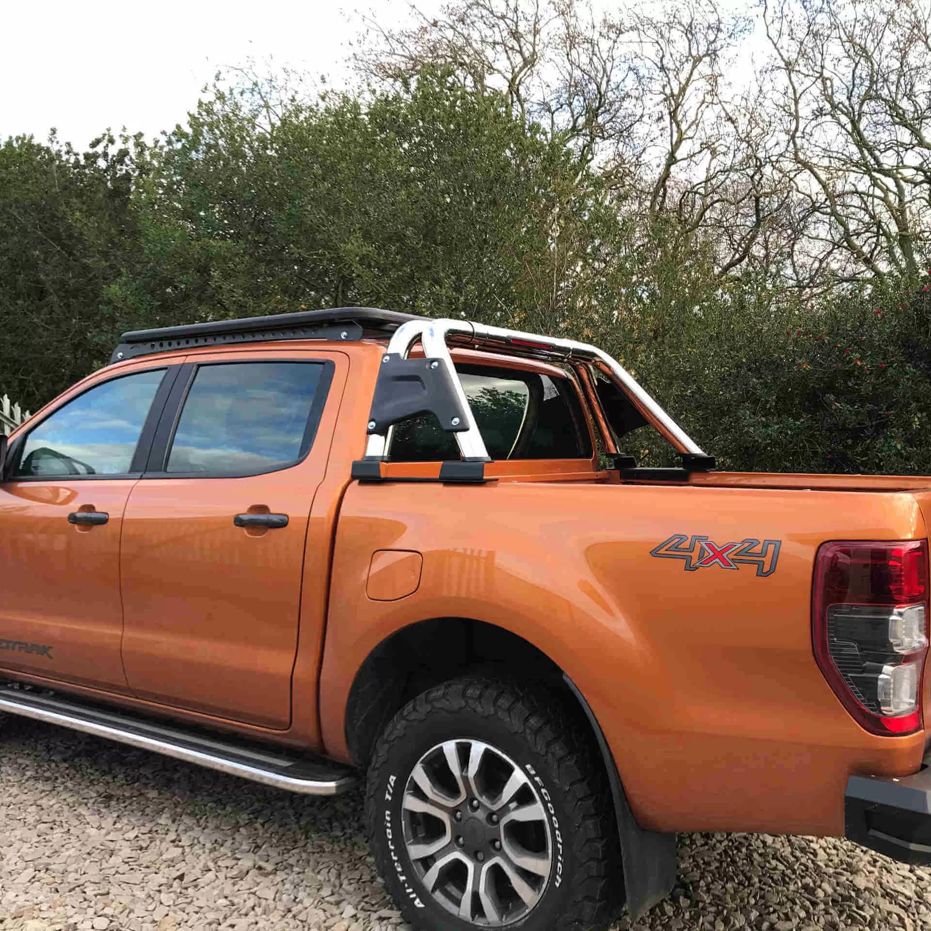 Stainless Steel Side Infill Roll Sports Bar for Fiat Fullback