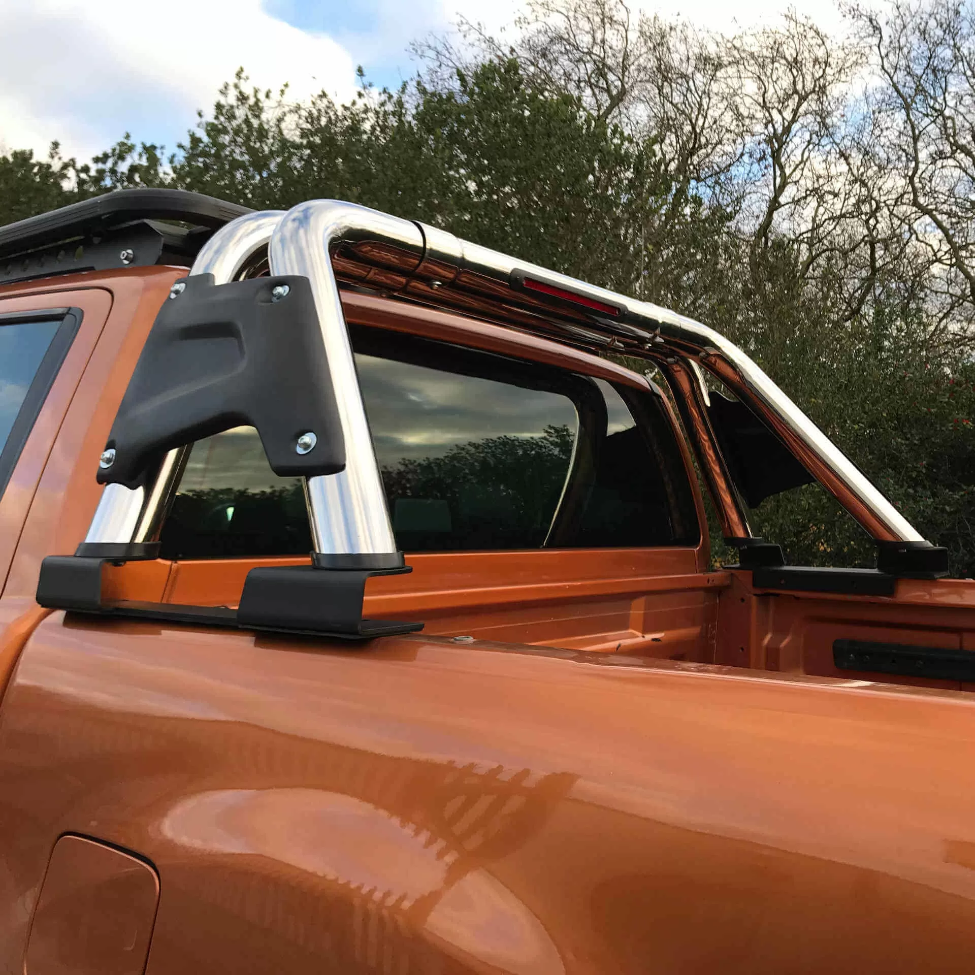 Stainless Steel Side Infill Roll Sports Bar for Fiat Fullback