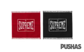 Supreme Square Mini Towels 'Multicolour' Set of 2 (2023)