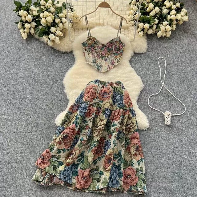 Taisiya Vintage Coord Set