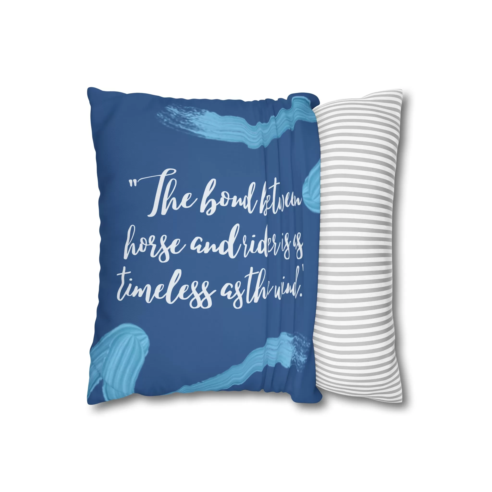 The bond between horse and rider: Pillowcase