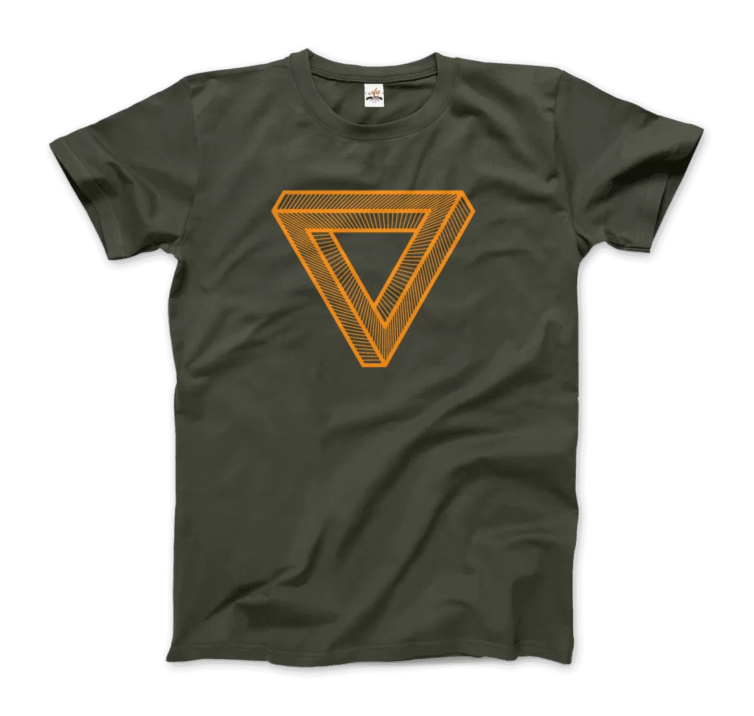 The Penrose Triangle From a Journey Through Time - DARK T-Shirt