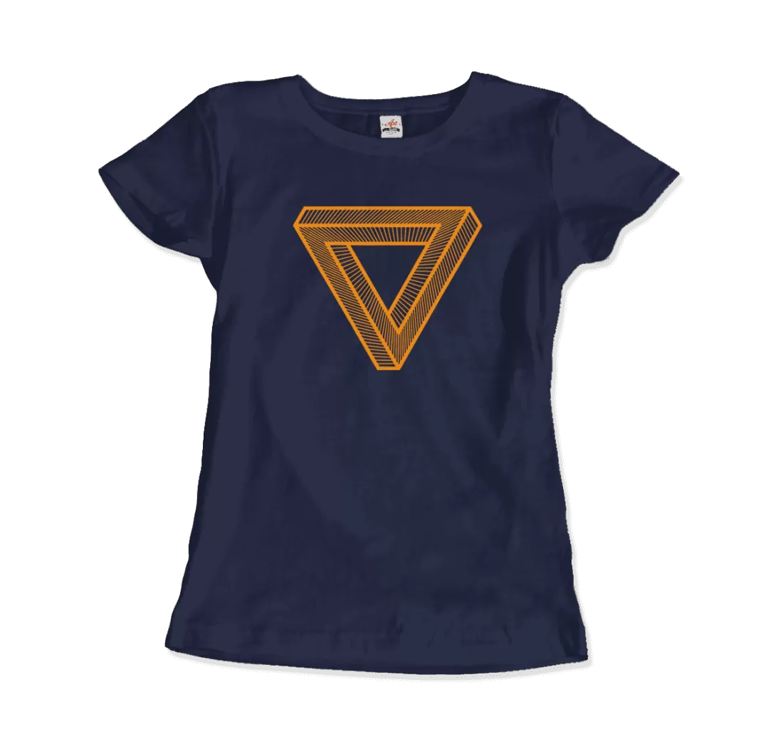 The Penrose Triangle From a Journey Through Time - DARK T-Shirt