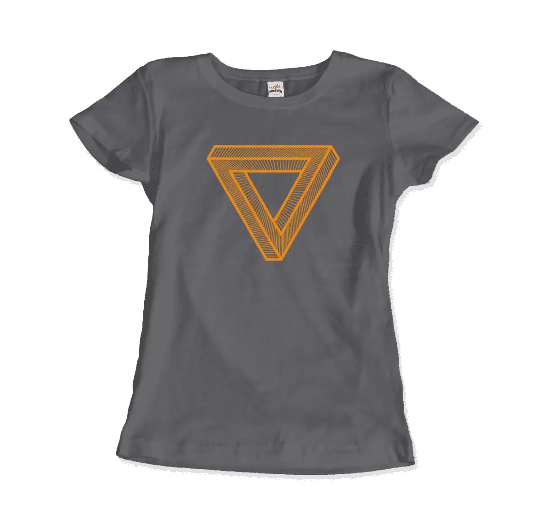 The Penrose Triangle From a Journey Through Time - DARK T-Shirt