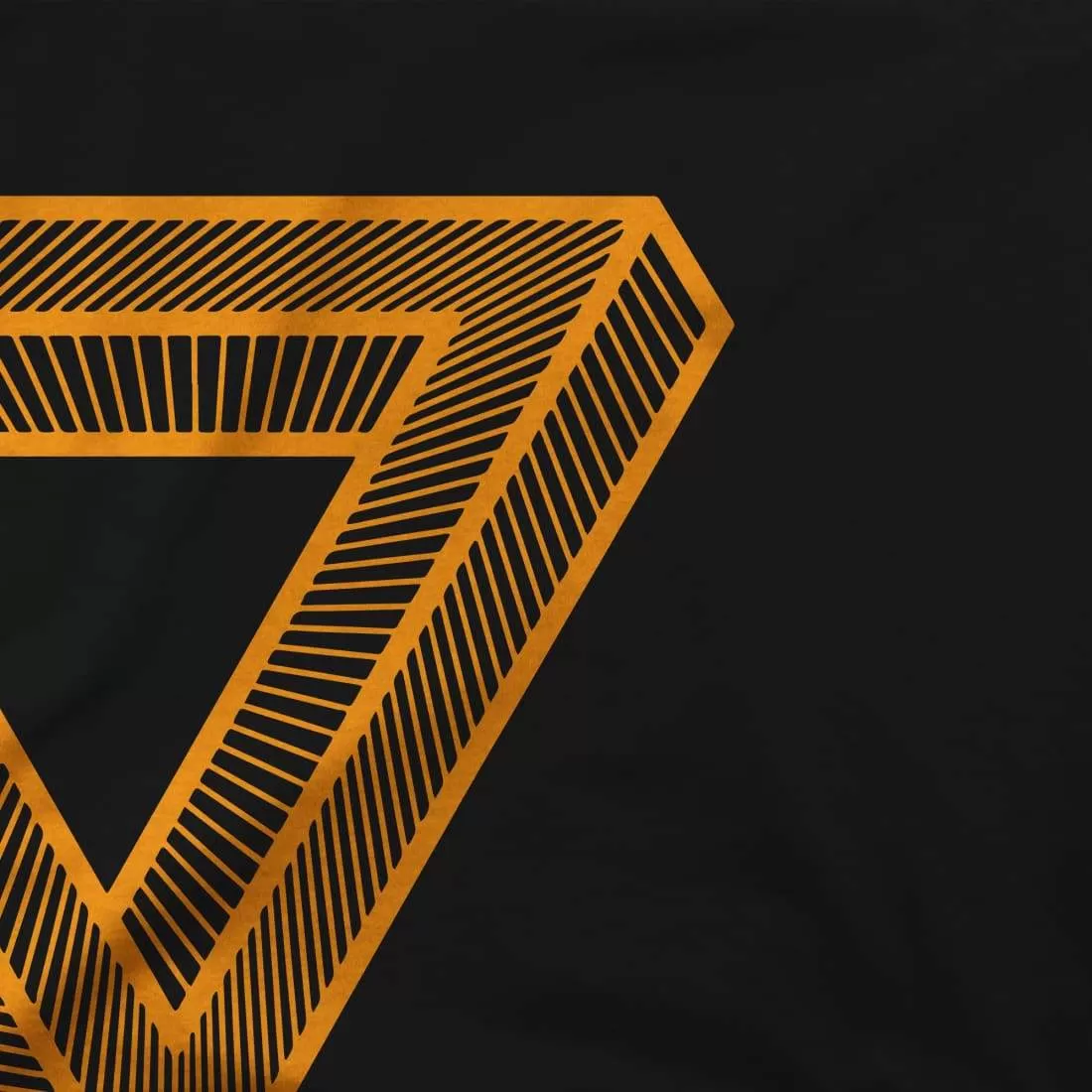 The Penrose Triangle From a Journey Through Time - DARK T-Shirt