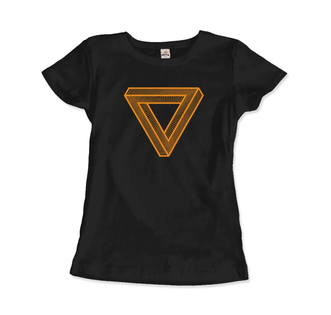 The Penrose Triangle From a Journey Through Time - DARK T-Shirt