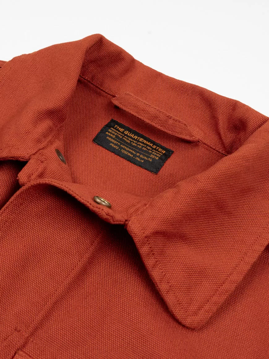 THE QUARTERMASTER Summer Hunter Jacket Brick