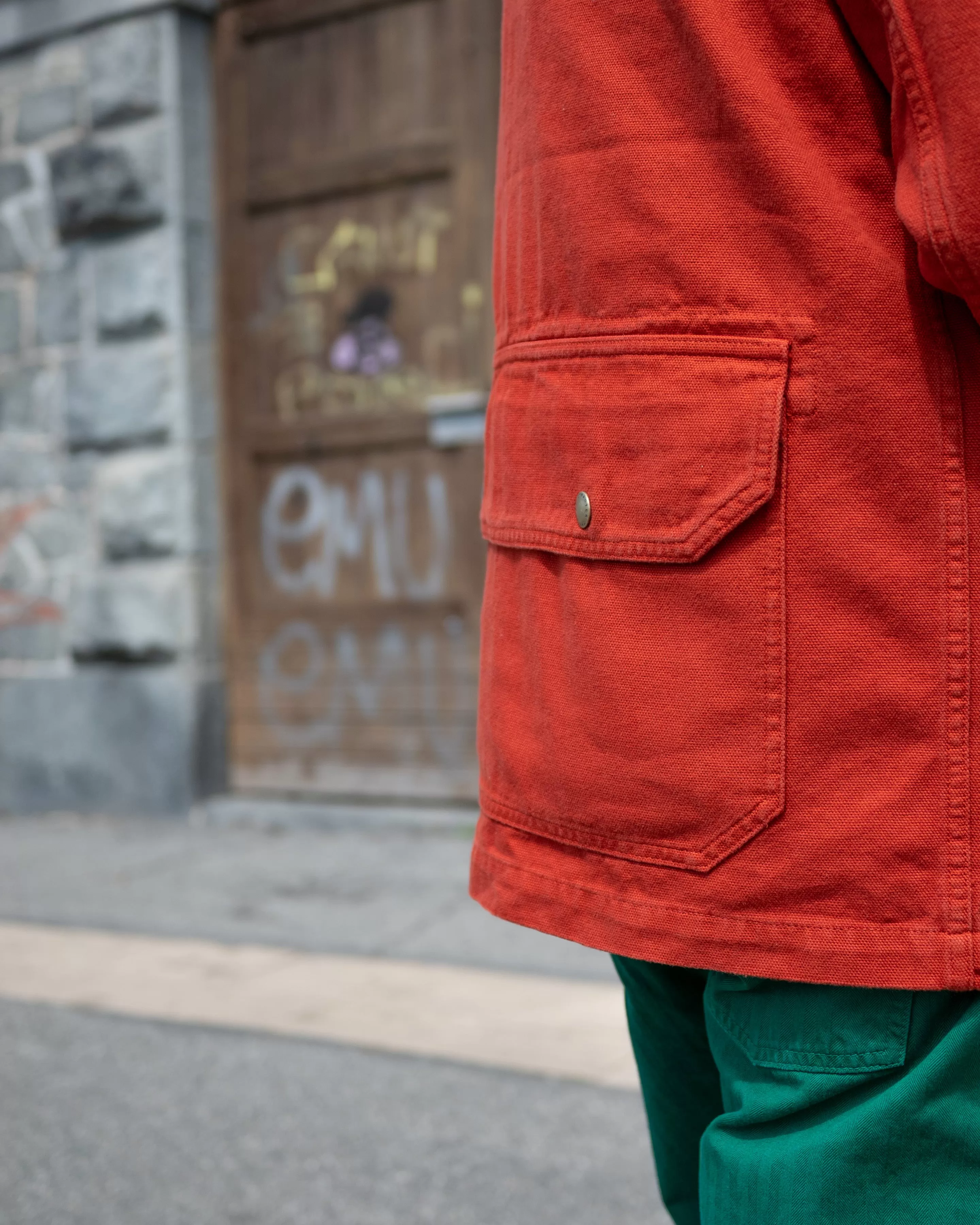 THE QUARTERMASTER Summer Hunter Jacket Brick