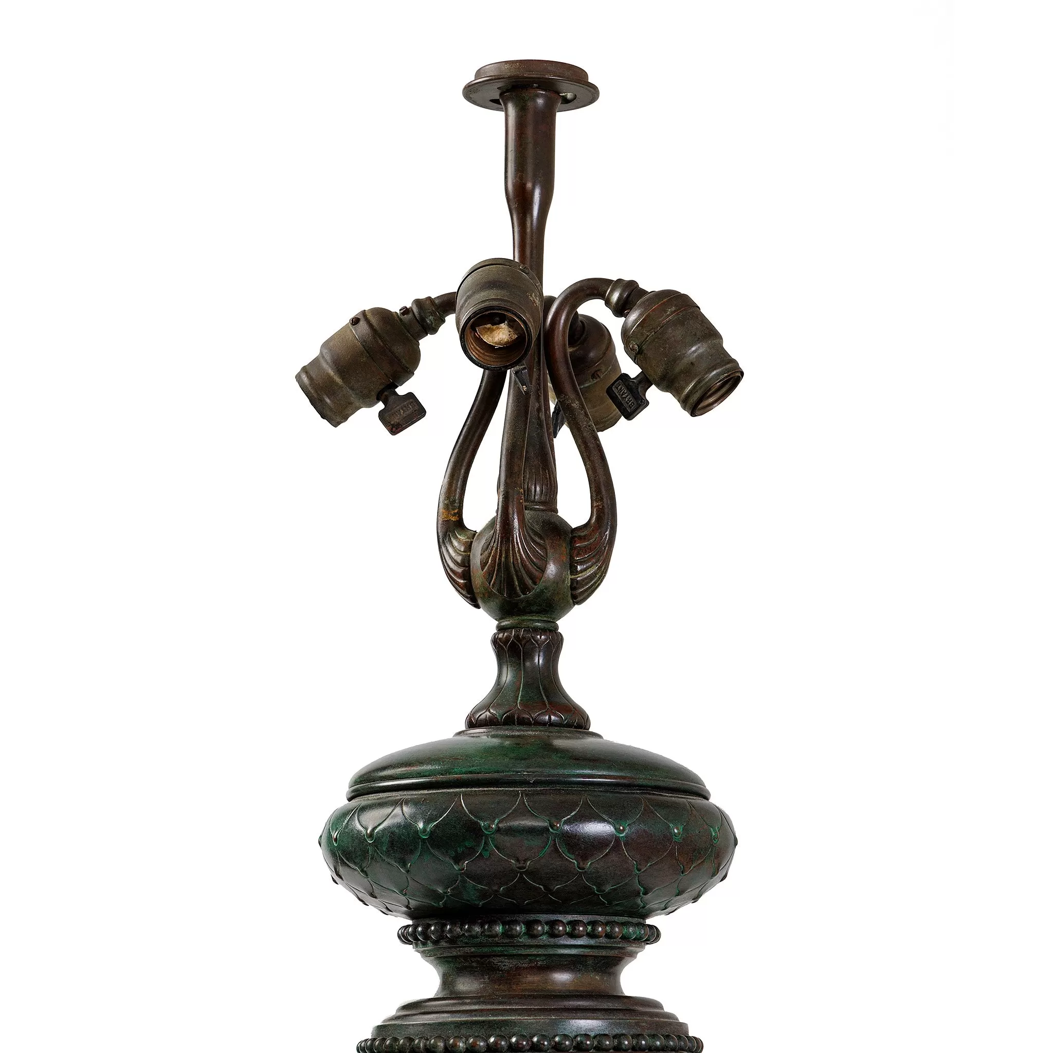 Tiffany Studios New York "Chinese Geometric" Table Lamp