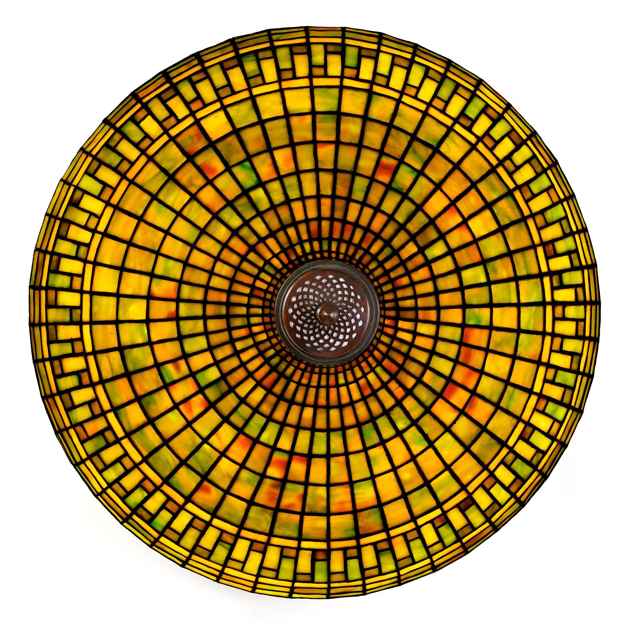 Tiffany Studios New York "Chinese Geometric" Table Lamp