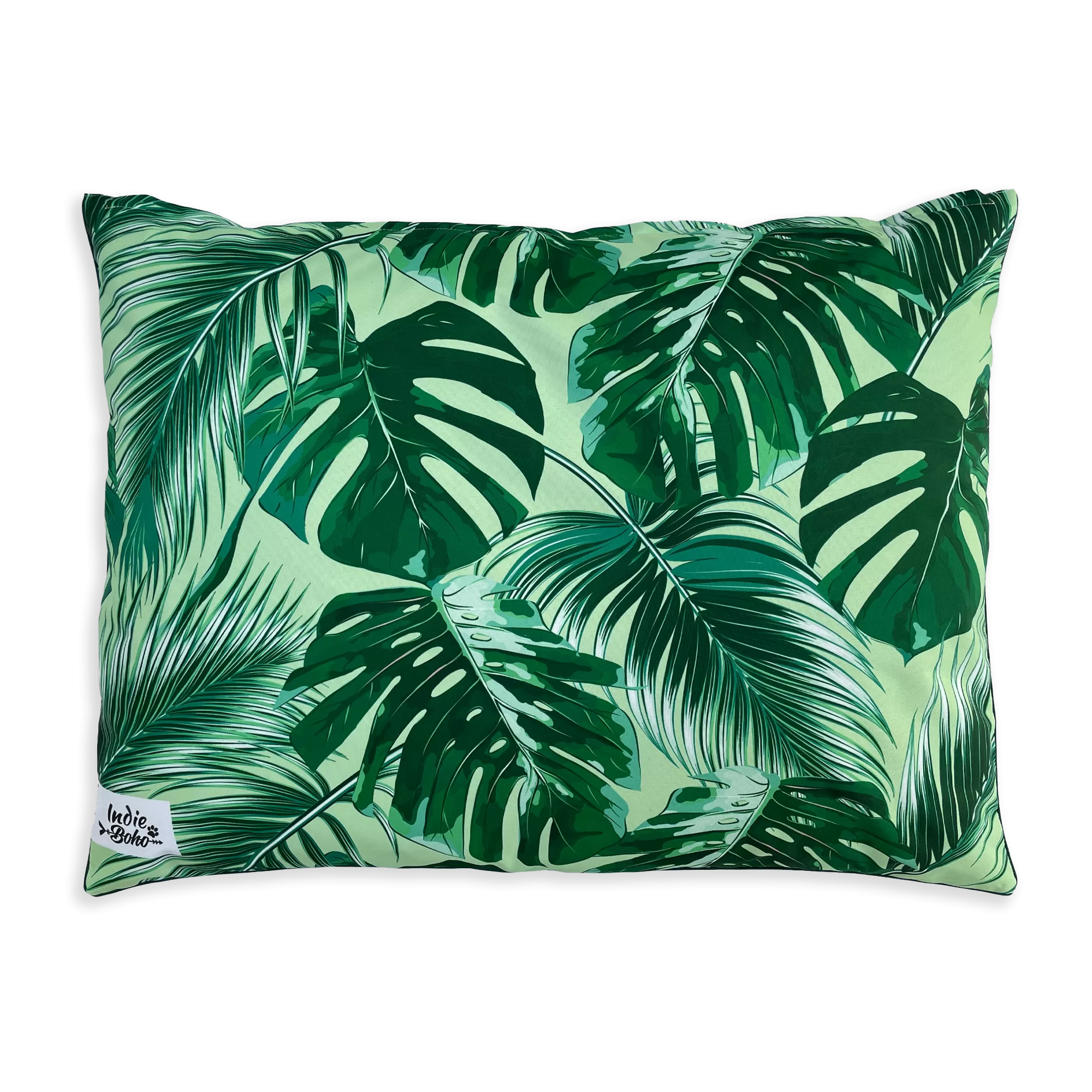 Tropical Leaves Water-Resistant - EXTRA LARGE Dog Bed