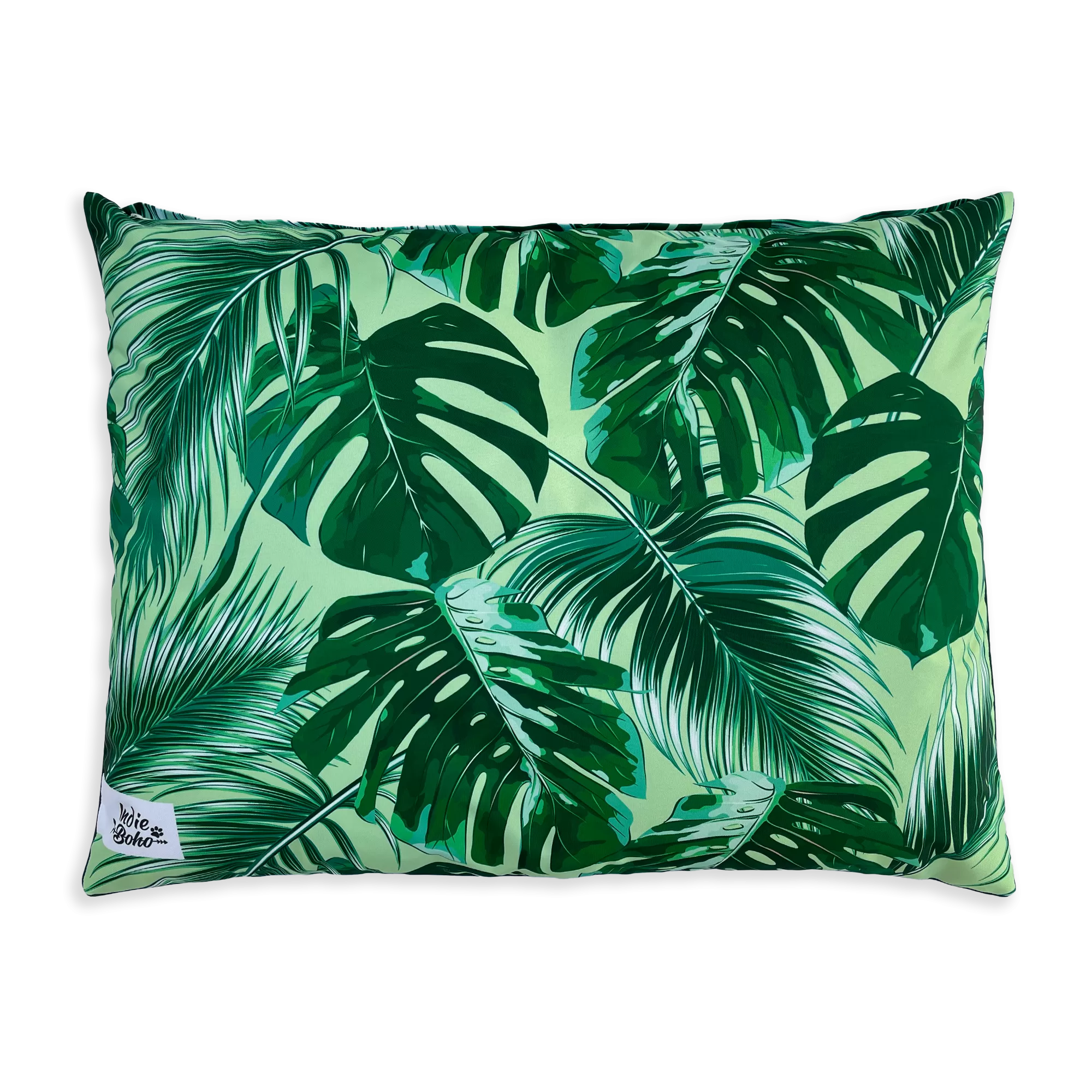 Tropical Leaves Water-Resistant - EXTRA LARGE Dog Bed