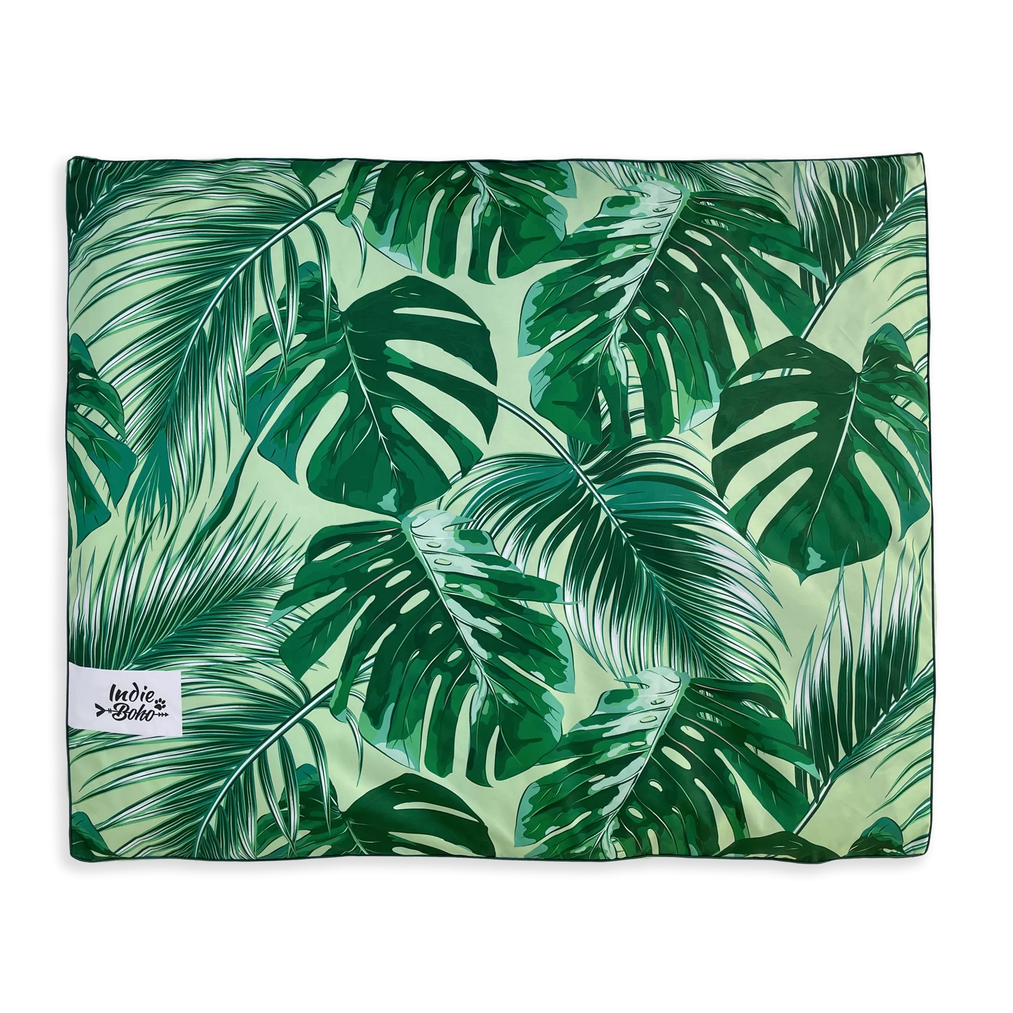 Tropical Leaves Water-Resistant - XXL Dog Bed