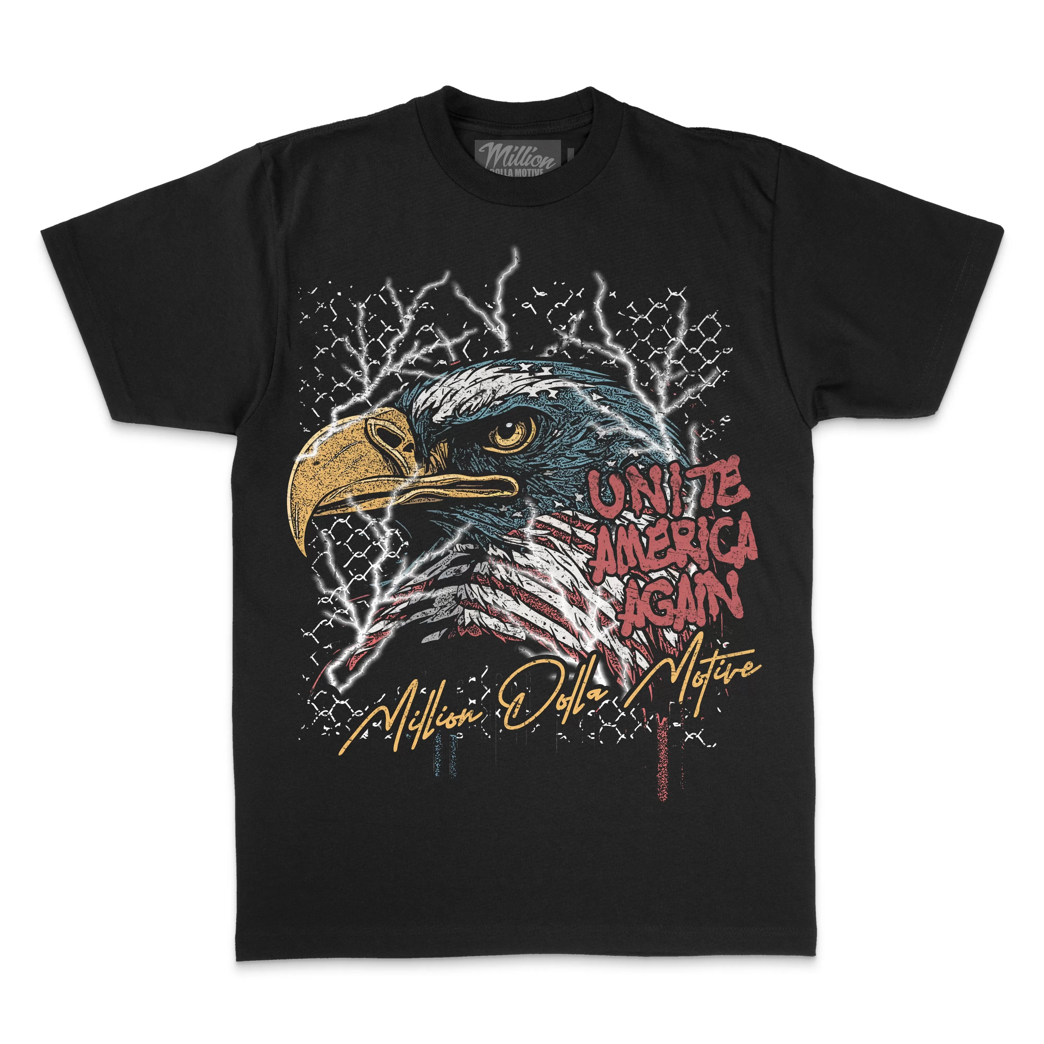 Unite America Again - Black T-Shirt