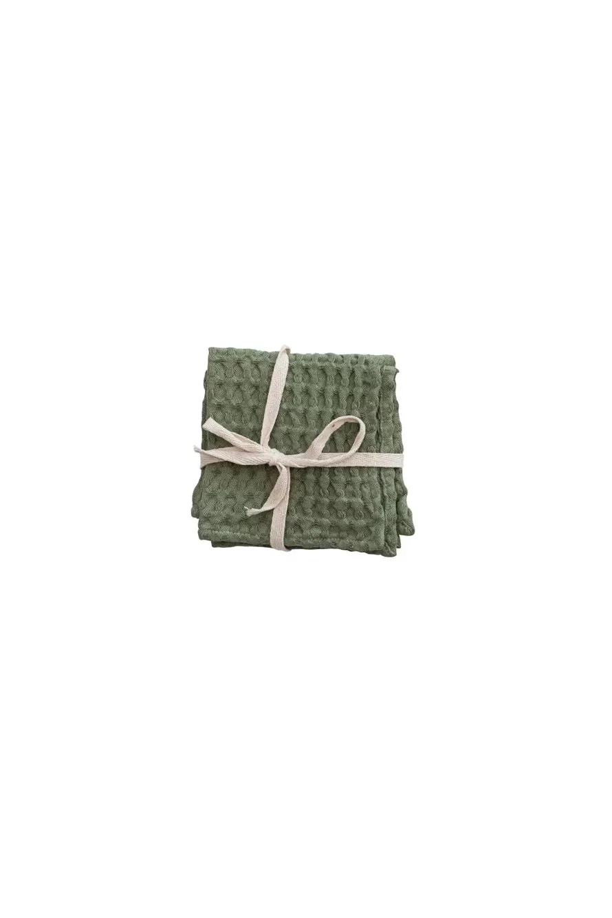 Waffle Weave Dishcloth-Set of 3