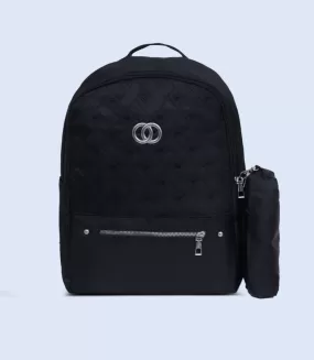 WB2449-BLACK-Women Backpacks