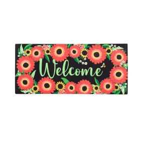 Welcome Wreath Sassafras Switch Mat