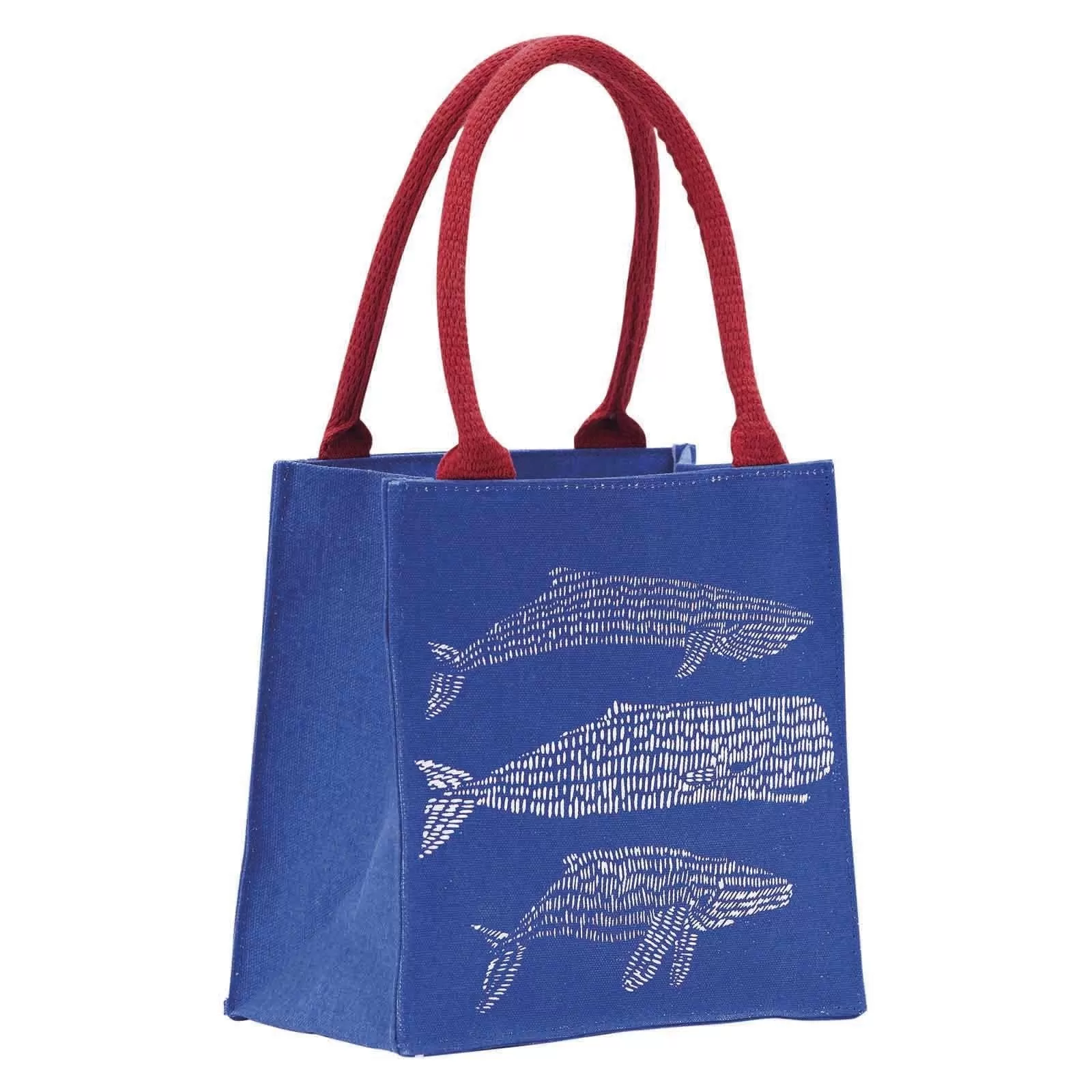 Whales Blue Reusable Itsy Bitsy Gift Bag