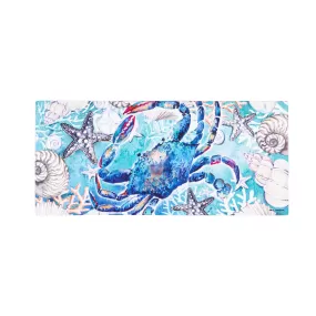 White Shells and Blue Crab Sassafras Switch Mat