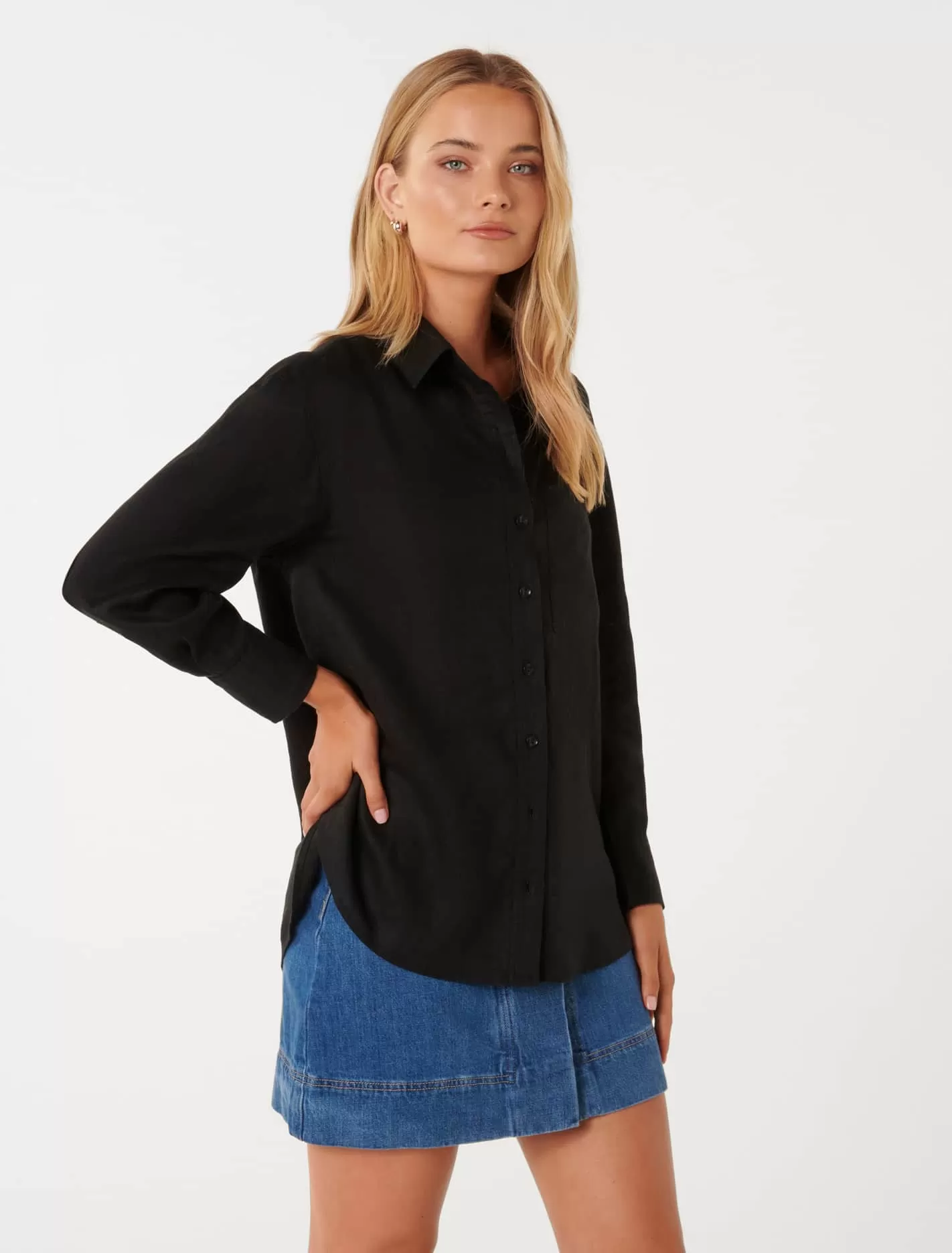 Willa Washed Linen Blend Shirt