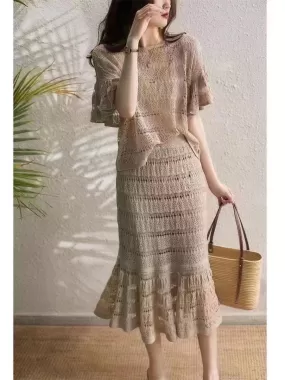 Winona Crochet Coord Set