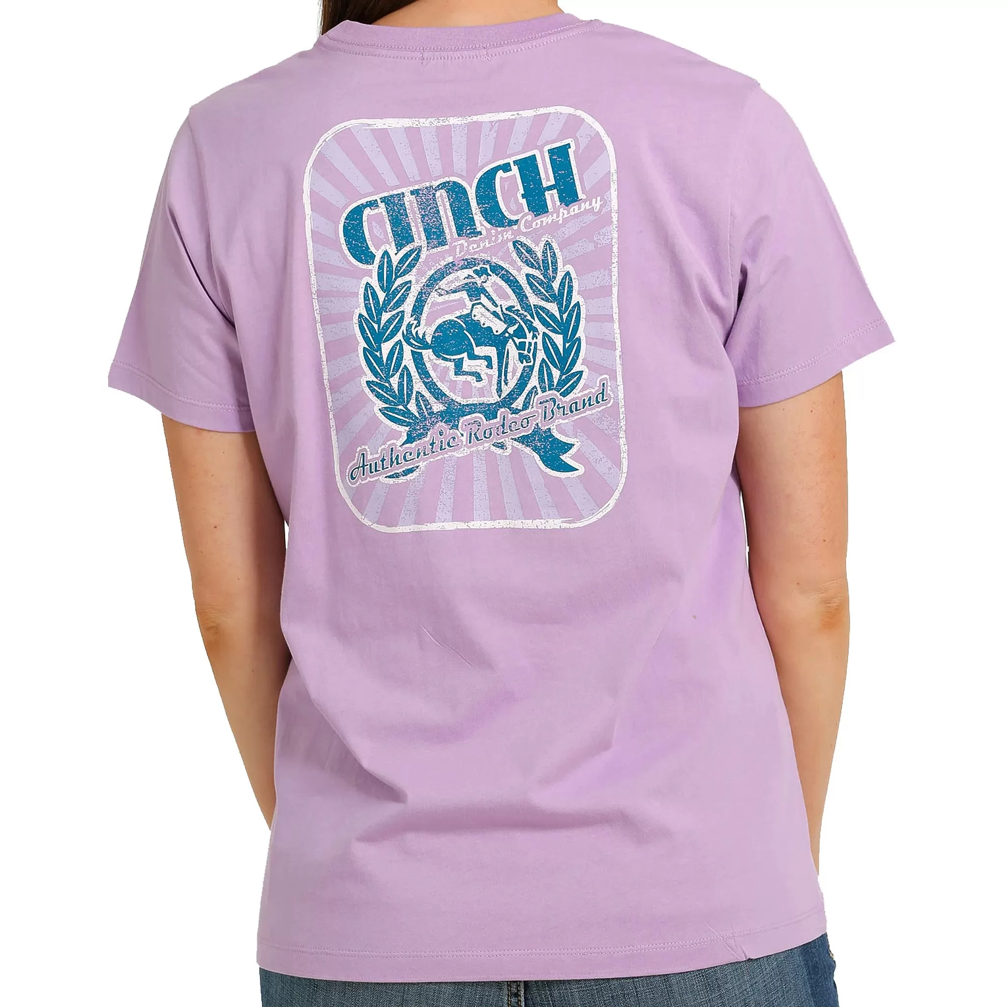 Women's Cinch Lilic Logo Tee