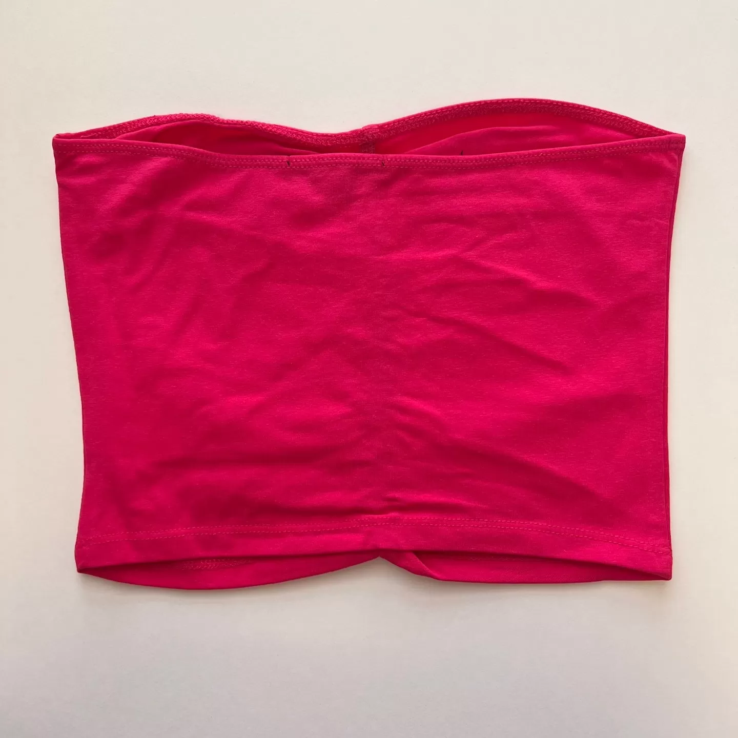 Women's Smock Tube Crop Top